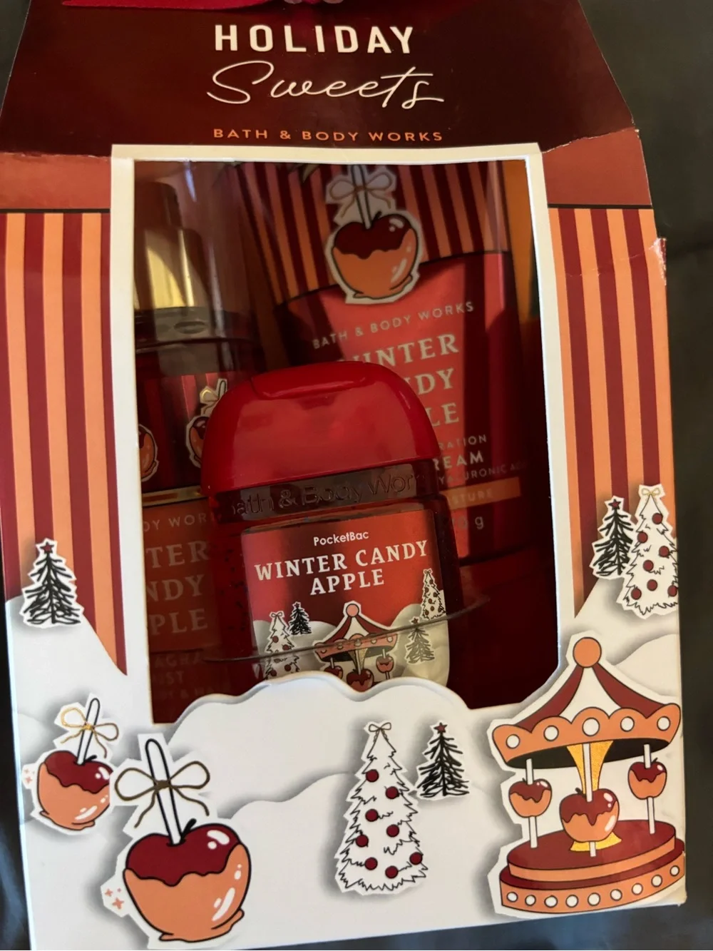 Bath & Body Works Gift Duo - Red and Purple